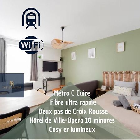 Art De Recevoir - L'Ecrin De Margnolles - Croix Rousse - Metro C-Cuire Caluire-et-Cuire Buitenkant foto
